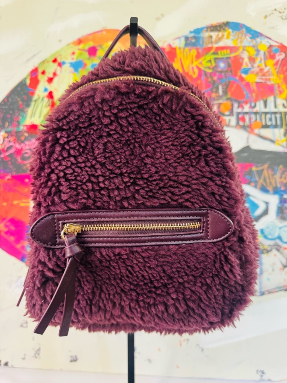 NWT Express Sherpa Backpack